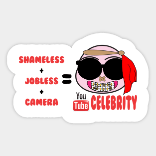 YOUTUBE CELEB Sticker